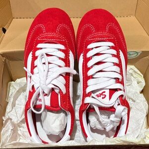 Vans Super Lowpro Red Sneakers